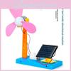 Wissenschaftsexperiment DIY Solarventilator mit wiederaufladbarem Motor für Kinder Lernbausatz