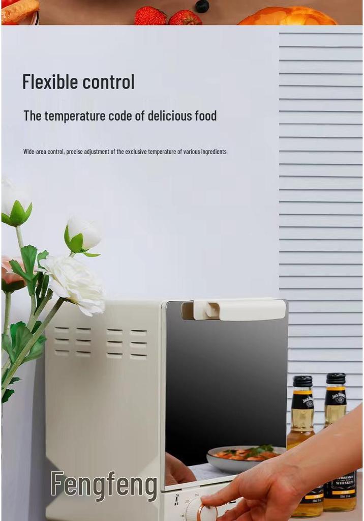 Smart Visual Air Fryer: Large Capacity, Multi-Function Cooking Appliance