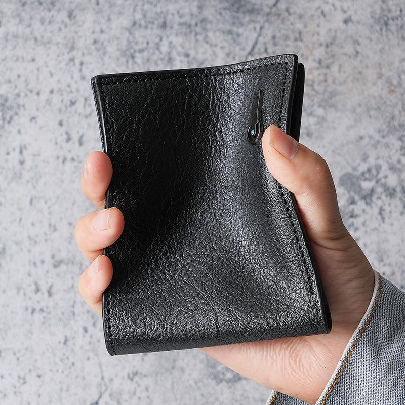 Men's Business Casual Leather Wallet