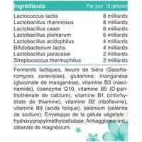 Ultra probio flore intestinale actinutrition | 90 gélules végétales gastro-résistantes