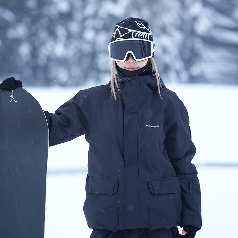 2025 Unisex Waterproof Windproof Ski Suit - Warm & Thick Winter Snowboard Set