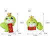 Cute Small Snake Baby Figurine Resin Crafts Mini Snake Ornament  Spring Festival