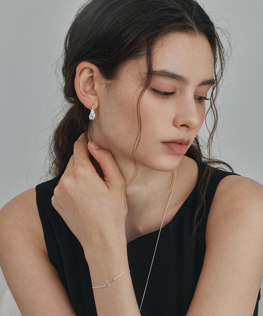 Judy And Paul Croissant Hoop Earrings
