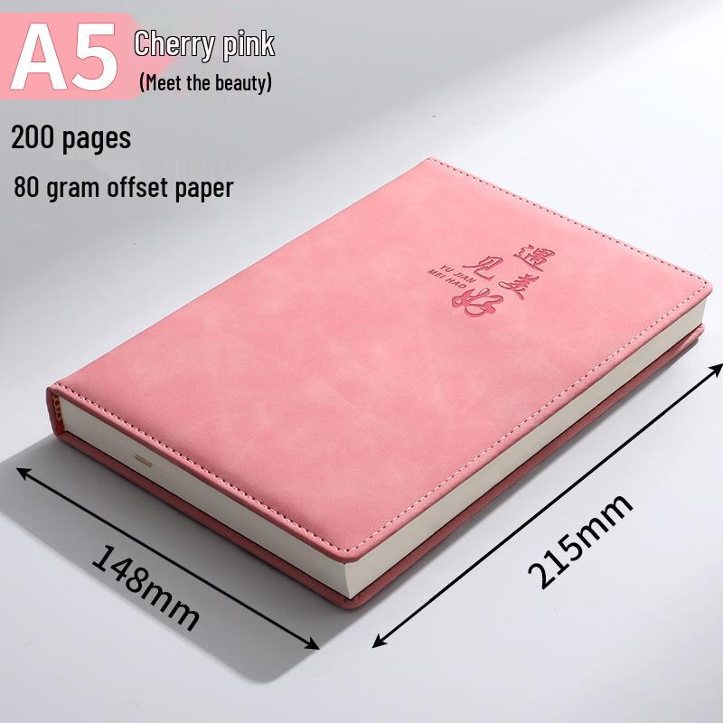 Deluxe A5/B5 Business Planner Notebook with Custom Logo Gift Box