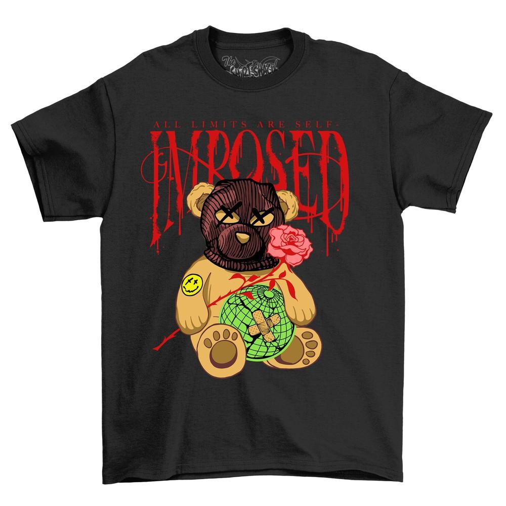 

Bearstreet2-11 Funny Teddy Bear T-shirt - Unbearably Cute! Soft Cotton Tee for A S