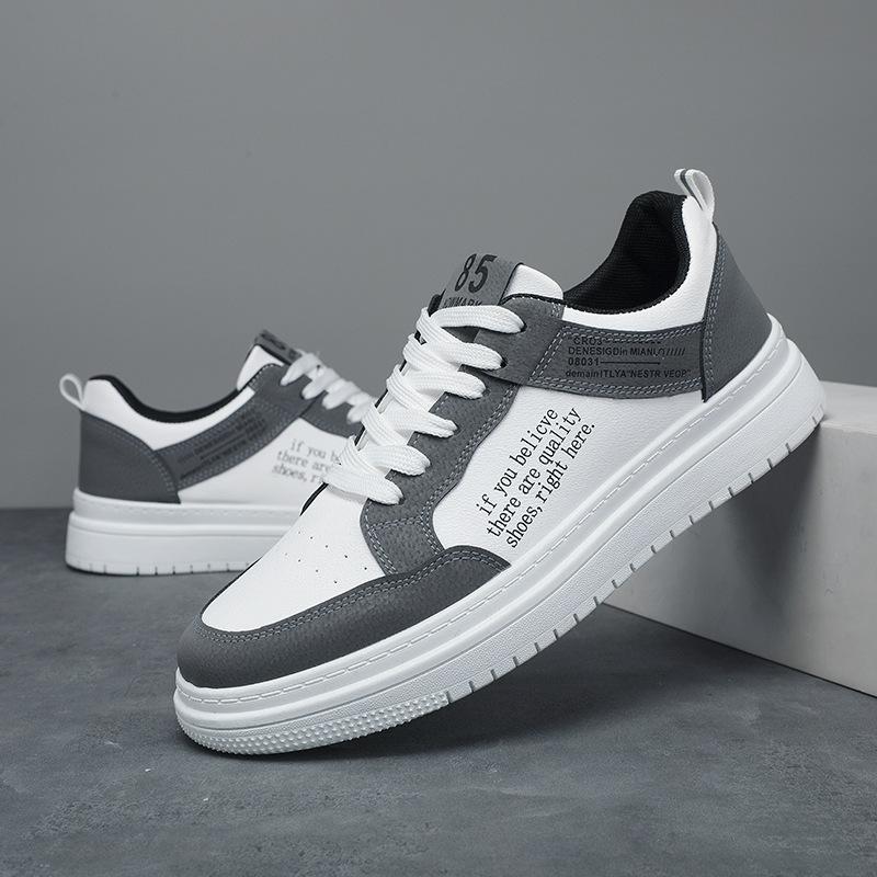 Herrenschuhe 2024 neuer Trend vielseitiger Nischendesign-Sinn lässige flache Schuhe Studenten-Sport-Trendschuhe