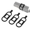 15PCS Silicone Handlebar Light Strap Code Table Bike Flashlight Strap  MTB