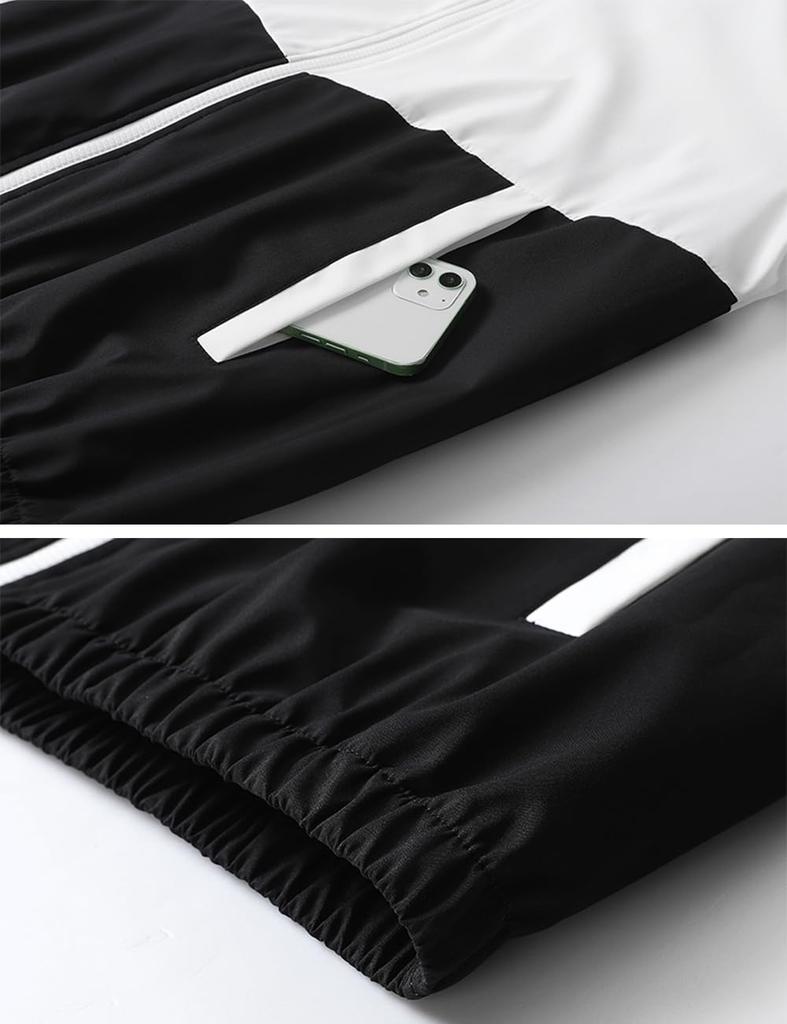 Butrends Tracksuit Lightweight and Unique Windproof Jacket and Perfect for and and Size XL Men's 2-Piece Set, Hoodie, Running, Loungewear, Sportswear,