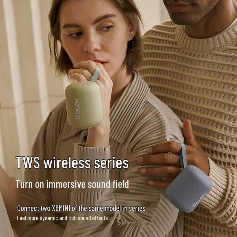 SANAG X6SII Mini Portable Bluetooth Speaker CN plug (adapter included)