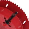 2 Stück 110mm / 4,3in Lochbohrer-Set 105mm / 4,1in Bohrer Lochsäge Lochöffner Werkzeug Für Blech