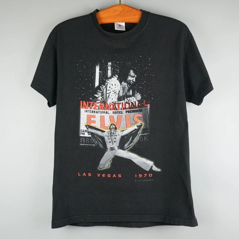 Vintage 1970 Elvis Presley t-shirt 90s print S