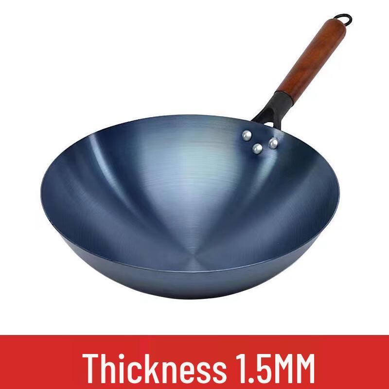 Traditional Cast Iron Wok 40cm