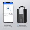 Großes wasserdichtes Bluetooth-Fingerabdruck-Vorhängeschloss für Gepäck, Schränke und Schubladen