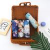 Mini Rain And Shine Umbrella Women'S 50% Off Sunscreen Uv Protection Folding Parasol Small Portable Flower Pocket Umbrella