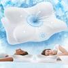 Cervical Neck Pillow for Pain Relief - Cooling Memory Foam Pillows for Sleeping, Ergonomic Side Sleeper Pillow for Neck Support, Contour Pillow