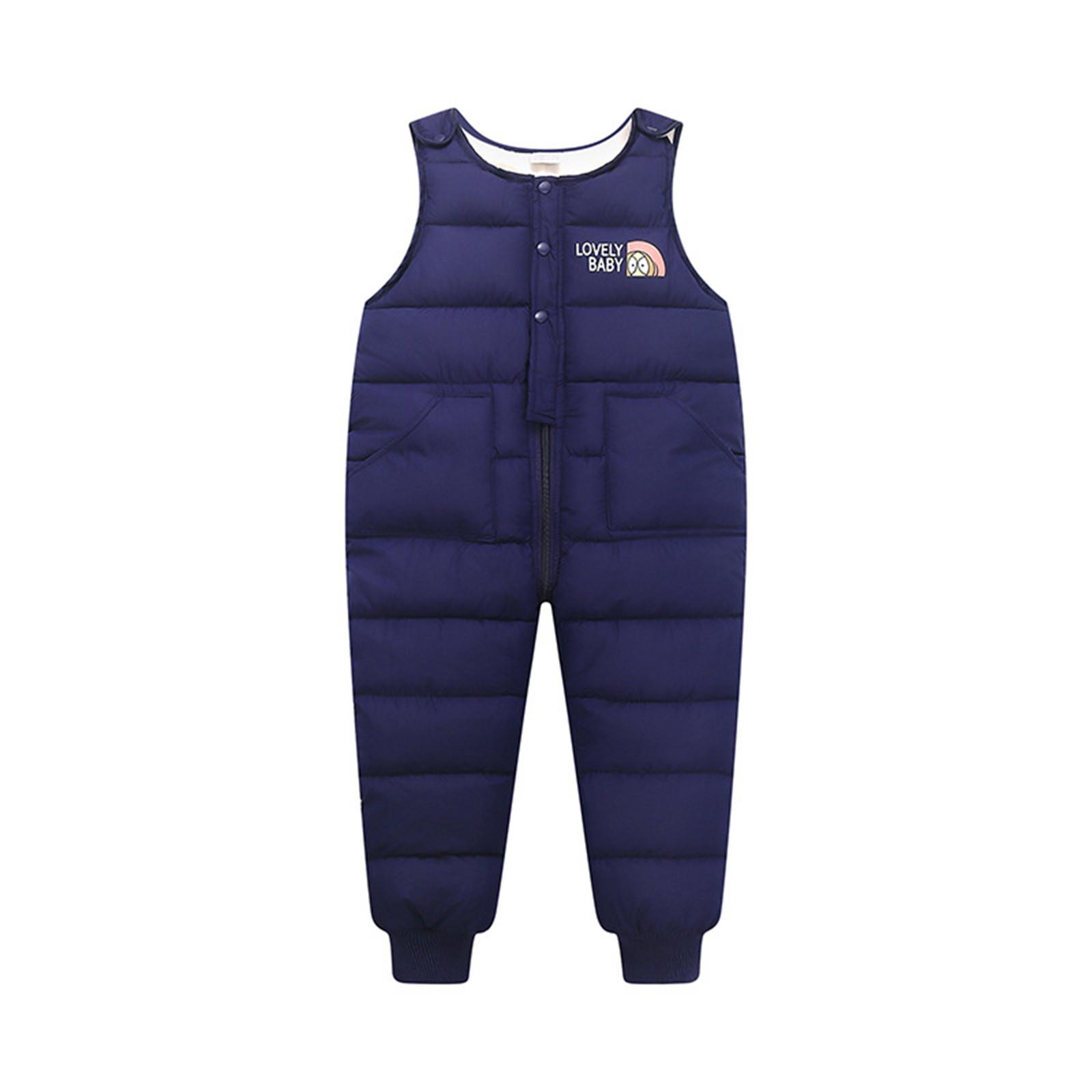 

Осенние и зимние хлопковые брюки-переноски с подкладкой и утолщенным пухом для малышей и маленьких детей 100