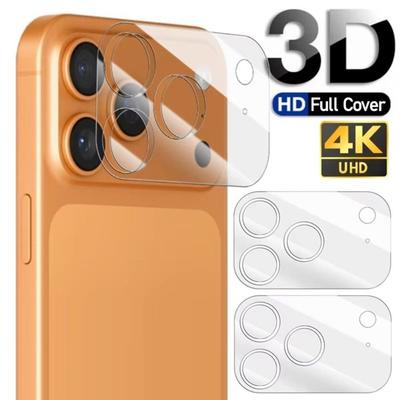 HD 3D Κάλυμμα Φακού Τζαμένι Προστατευτικό Κάμερας για iPhone 17/Air/17 Pro Max Αξεσουάρ Κινητού