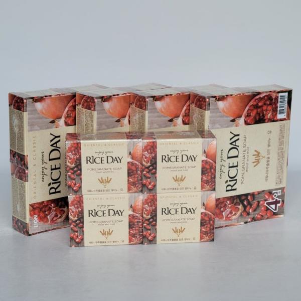 

Lion Rice Day Soap 100g (4-pack) 5 pcs [WB2F121_250923] Pomegranate oil