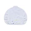 FILA Fusion Ink Splash Loose Woven Jacket Women jackets White T11W235702F-WT
