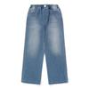Blue Pocket Denim Pants Aaa1pt01bu