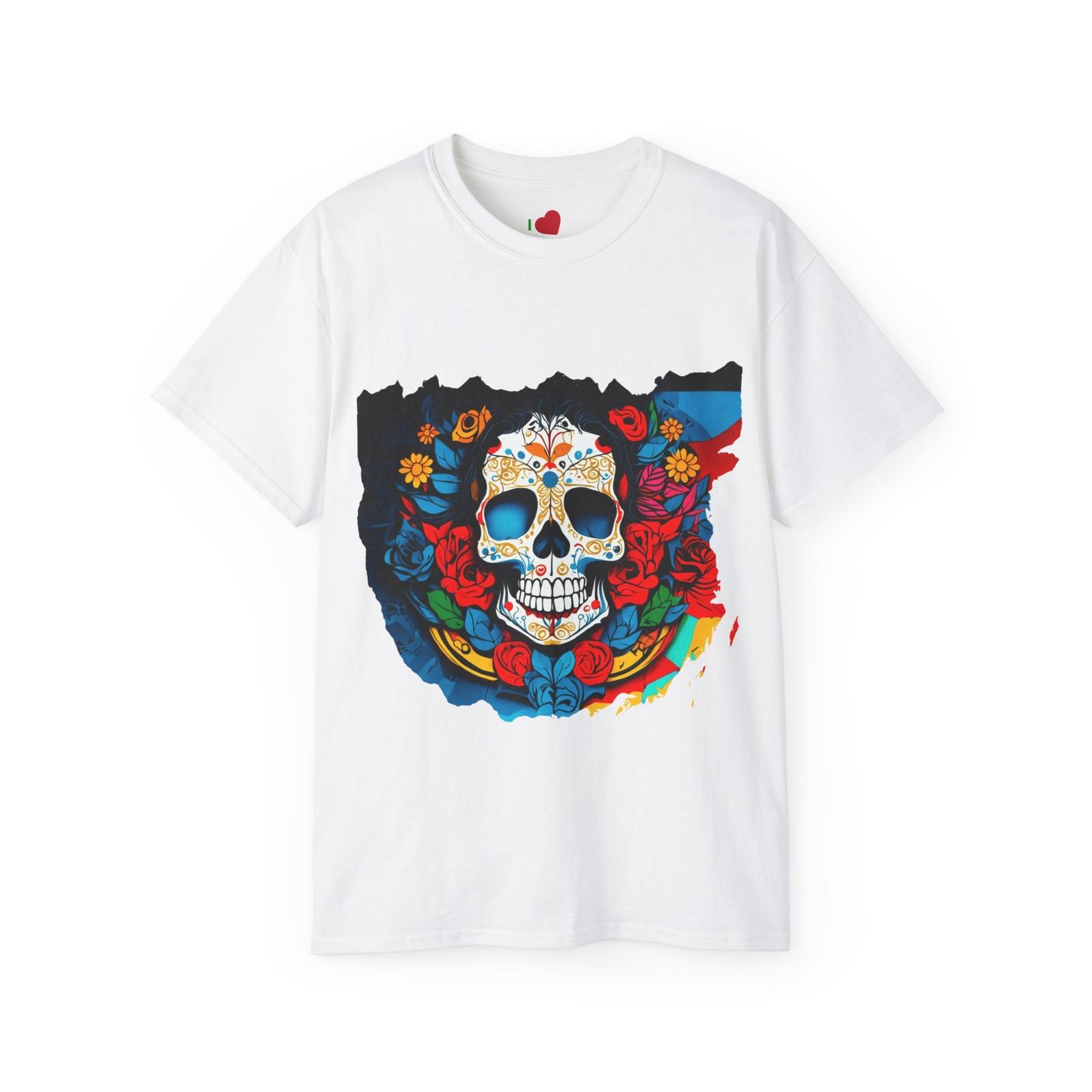 Unisex Ultra Cotton Tee | Skull S