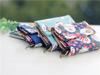 Canvas Cartoon Totoro Katze Gedruckt Hund Damen Faltbare Kurze Geldbörse Organizer Niedliche Mini Geld Schlüssel Tasche Münzbeutel für Kinder