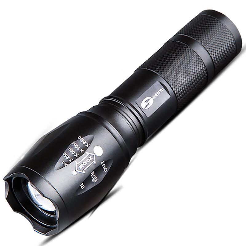 SHENYU Rechargeable LED Flashlight - Super Bright & Zoomable