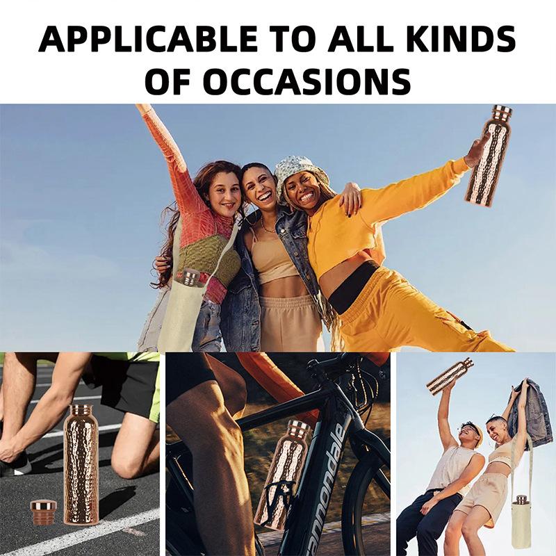 TikTok Virální Letní Láhev na Vodu pro Ženy Jednovrstvá Pokovená Studený Pohár Sportovní Cyklistika