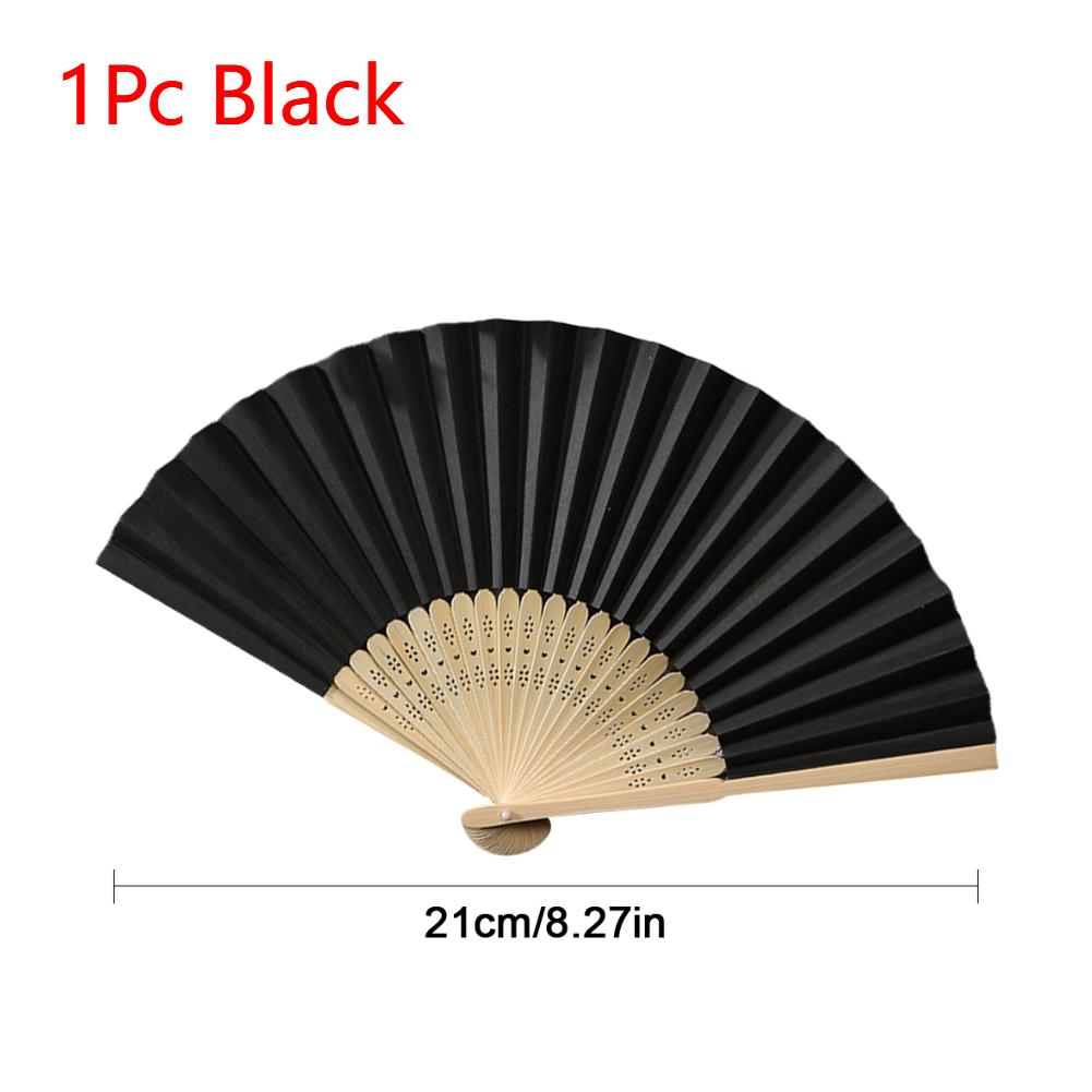 

Ручной складной бумажный веер, бамбуковые складные веера, свадебные персонализированные модные веера, украшение для вечеринки, художественное ремесло, декоративный веер, подарочные украшения