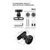 ROCKBROS Bicycle Computer Holder Bracket IGPSPORT Garmin Wahoo Computer Lightweight Aluminum Alloy Bracket Stem Adjustable Mount