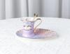 Luxury Ceramic Mug Saucer Retro Afternoon Tea Coffee Cup Saucer Sets Couple Cup Set Home Creative Drinkware Mugs New Home Gift