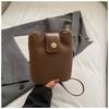 New Mobile Phone Bag, Casual Bucket Bag, Women's Autumn Commuting Single-shoulder Crossbody Trendy and High-quality Small Bag