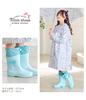 Arisana Hooded Rain Size 22cm Kids' Girls' Boots, Mint,