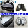 Buitendeur Achteruitkijkspiegel Behuizing Beschermer Kap Afwerking Accessoires Voor Volkswagen T-Roc T Roc 2018 -