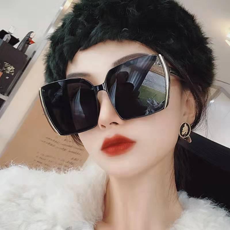 Fashion Fox Head Sunglasses Women'S Sunglasses Ins Large Frame Glasses Classic Driving Street Shot