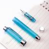 Acrylic Fountain Pen Transparent Pen Barrel Large Ink Capacity Remove to Refill Gift Calligraphy Pen for Students Kids