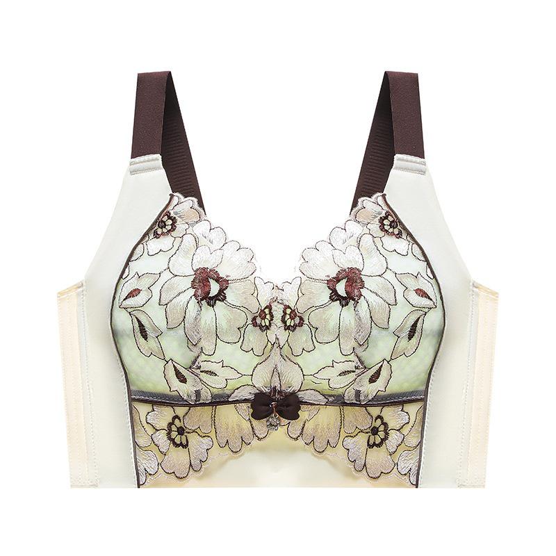 

Беспроводной регулируемый бюстгальтер против провисания для большой груди - Летняя поддержка для женщин размера плюс 40/90D