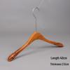 Stylish Non-Slip Imitation Jade Hangers: Wood Grain Finish for Men's & Women's High-End Clothing
