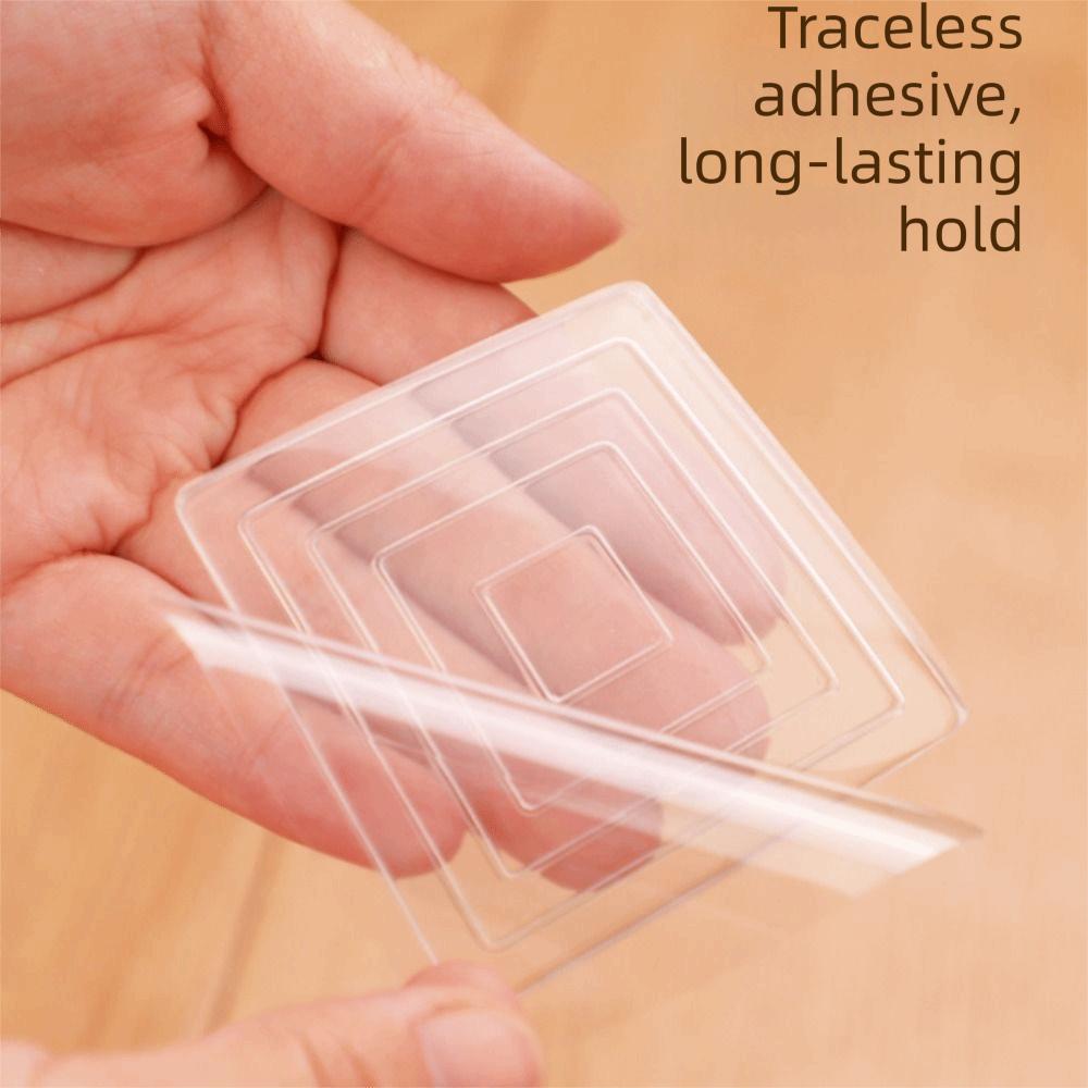 4pcs Shock-Absorbent Ccutting board feet Self Adhesive Feet Pad Portable Silicone Pads  Appliances