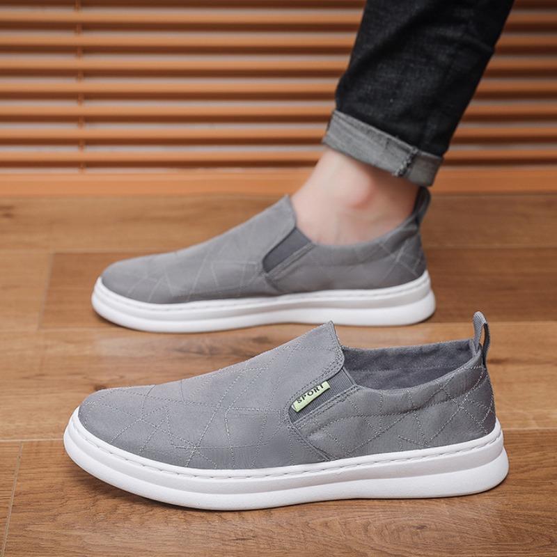 Men Canvas Shoes Summer New Breathable Comfortable Casual Shoes Loafers Jogging Male Flats Shoe Sneakers Masculino Fast Shipping