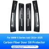 For  BMW 5 series G60 2024-2025 car Threshold strips welcome steps guard platesStainless steel vehicle interior accessories