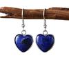 Simple and sweet natural stone love earrings, studs, light luxury jewelry earrings.