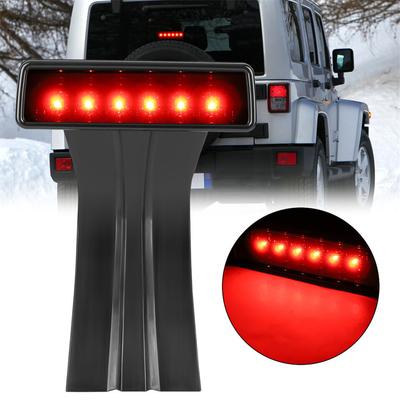 Rear Brake Light With Tinted Glass Led For Jeep Wrangler Jk 2007-2018