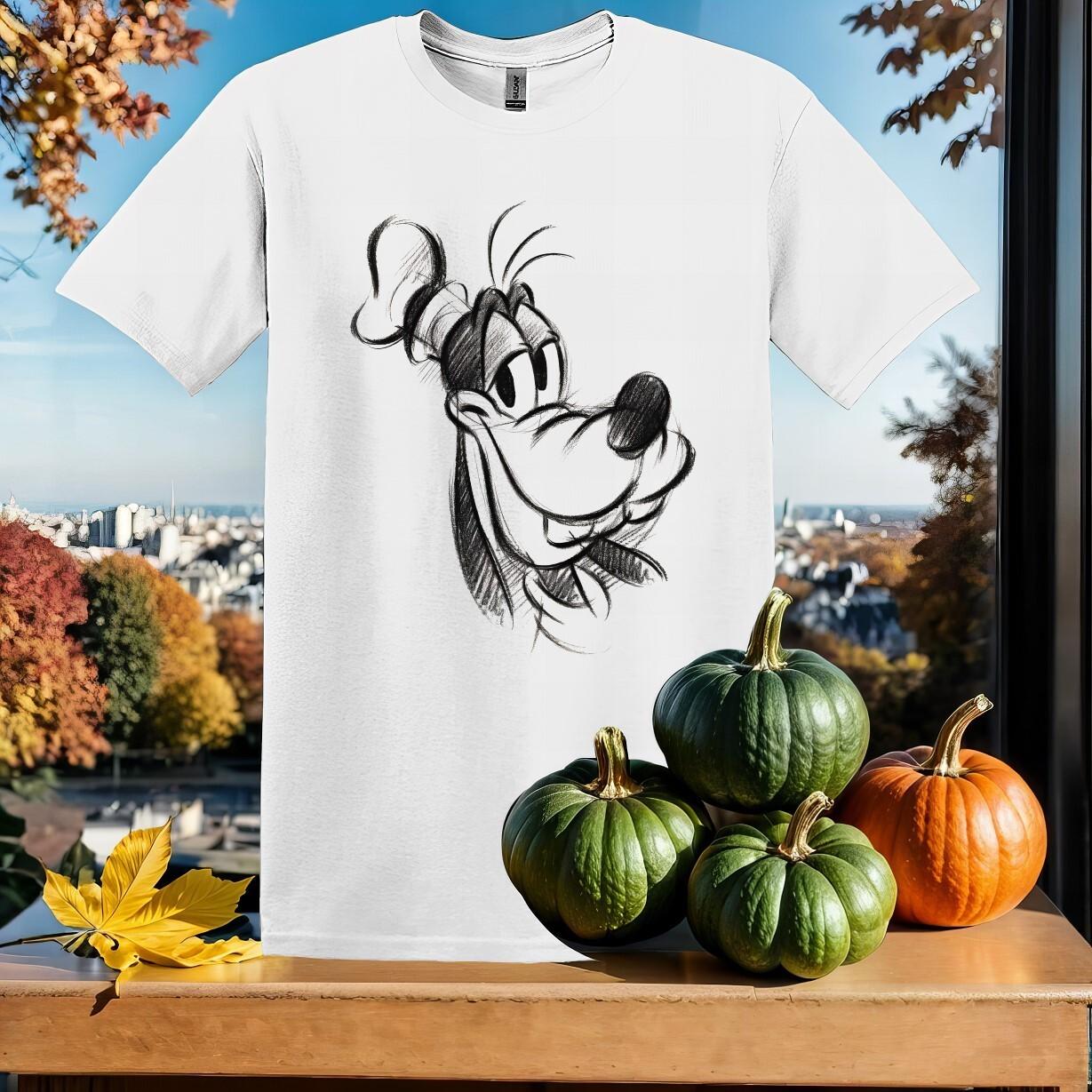A Goofy Movie Goofy Sketch T-Shirt Mens Womens Tees Top Hoodie Men Women Unisex Tshirt SX42 3XL
