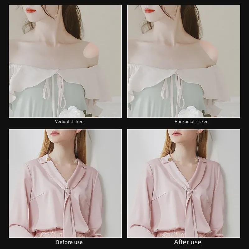 Silicone Non-Slip Removable Invisible Shoulder Pads