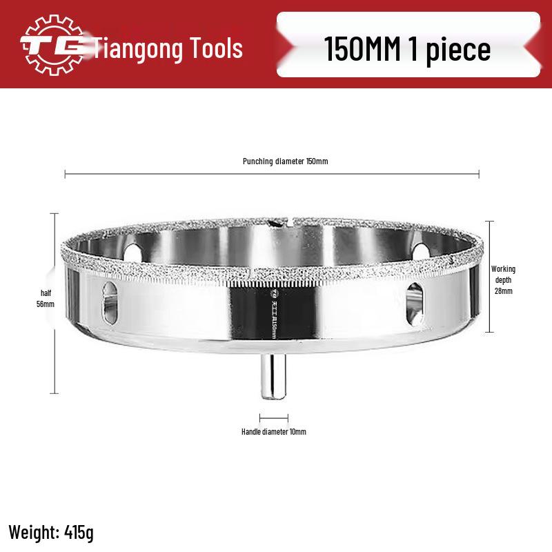 Tiangong Glass & Tile Hole Saw for Drilling and Enlarging Marble and Tile Holes
