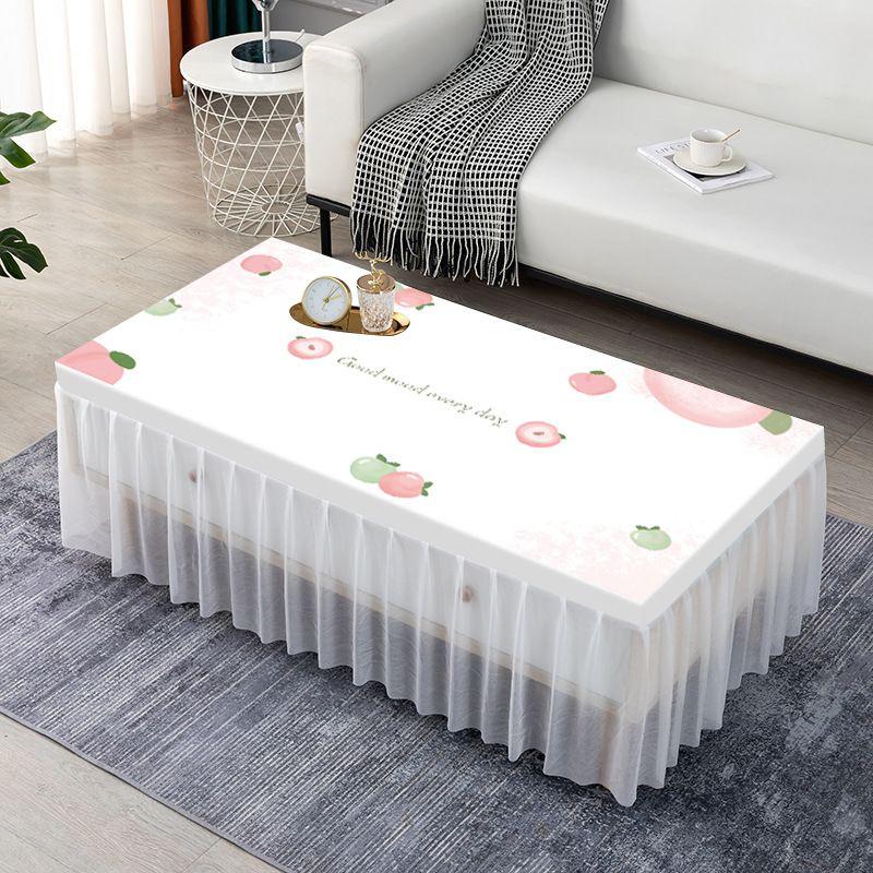 

Скатерть на стол Чехол Новинка Водонепроницаемая Маслостойкая Одноразовая Скатерть для гостиной Прямоугольная Ткань Доступная Роскошь Накладка Ткань Нескользящая Peach 40*80cm droop 40cm