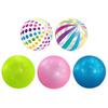 Striped Pattern Colorful Striped Ball Transparent Material Transparent Ball Beach Ball  Beach Party