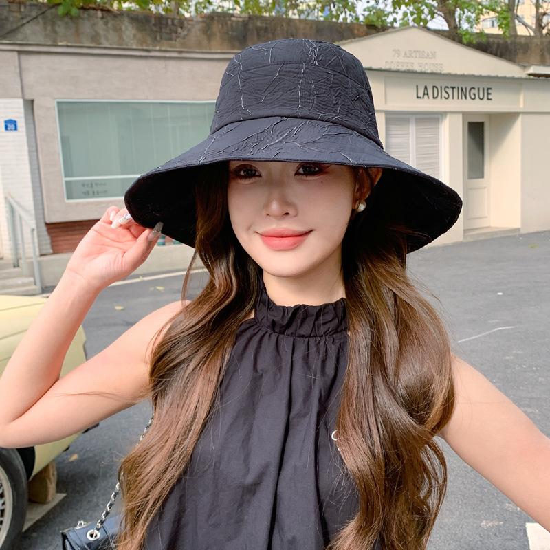 

Шляпа женская летняя с бантом, шляпа-ведро с большими полями, для путешествий на открытом воздухе, защита от солнца, пляжная шляпа, летняя шляпа от солнца One Size