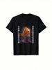 Brainrotbro Unisexs Casual Graphic TShirt  Black Short Sleeve Crew Neck TShirt Funny Design With